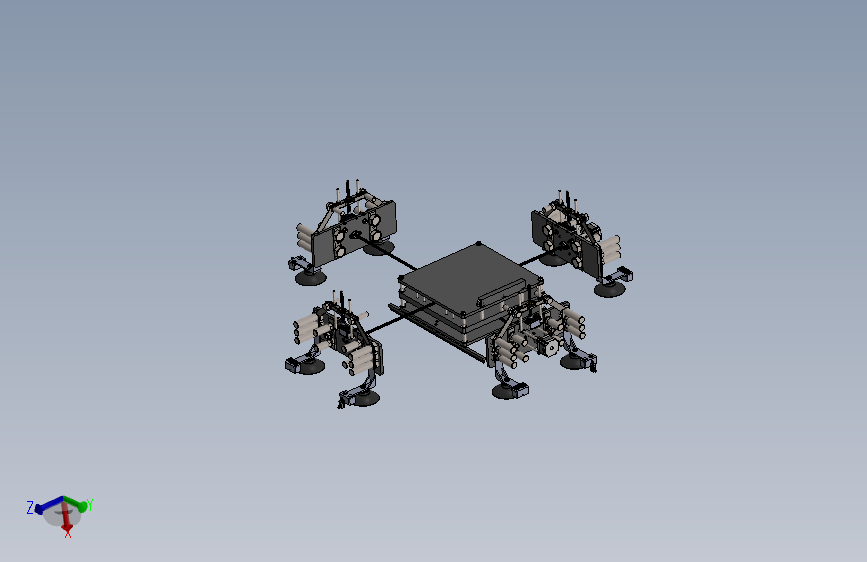 高层建筑擦窗机器人
