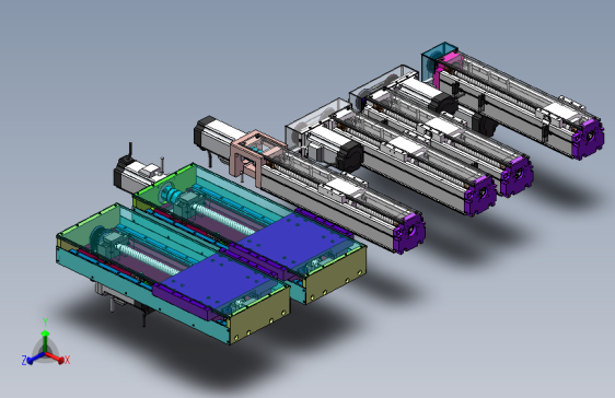 单轴执行器及配套电机