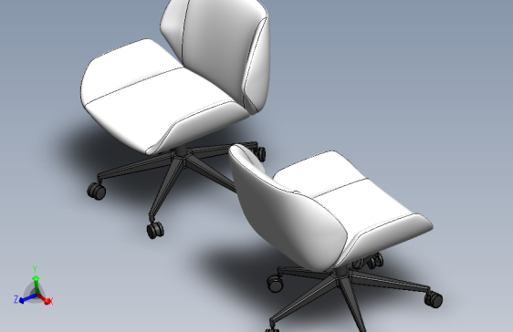 包覆款办公工学椅