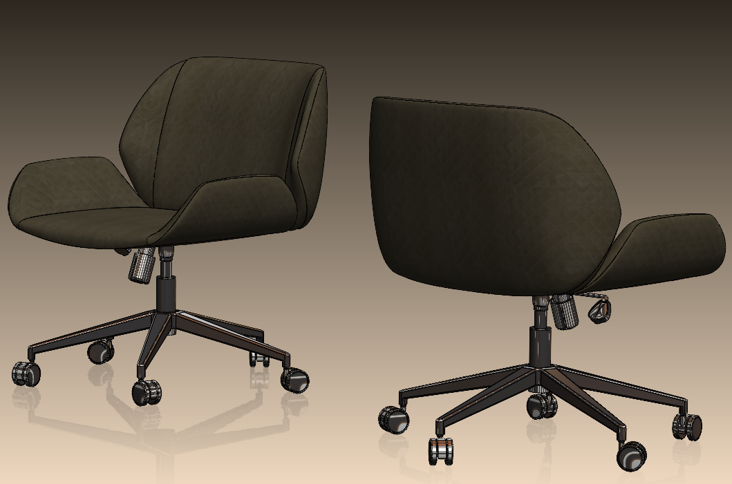 包覆款办公工学椅