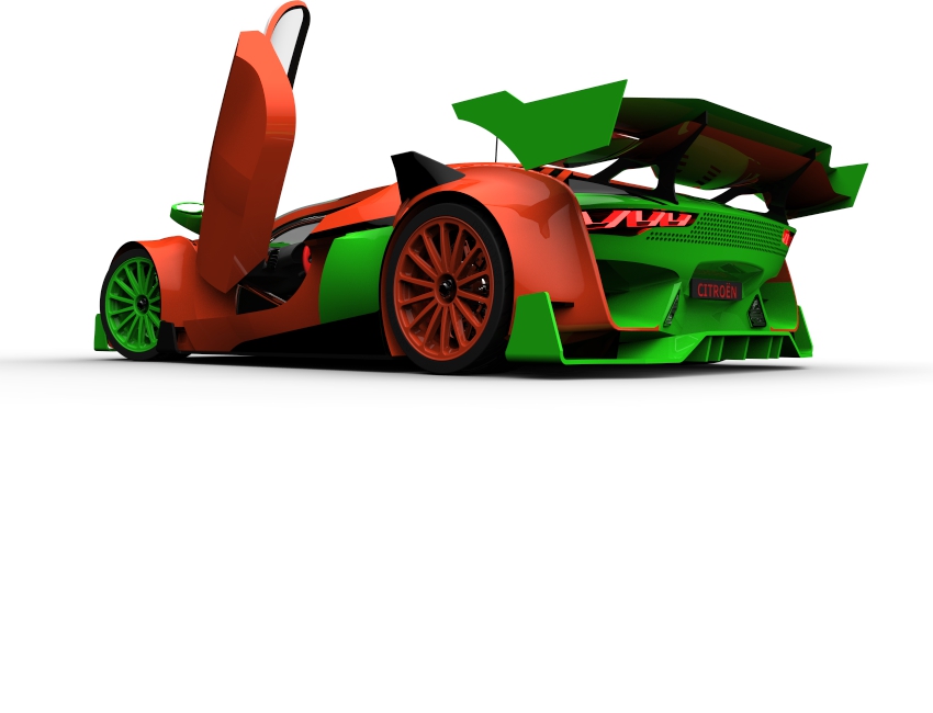 GT by Citroen Race Car赛车图纸