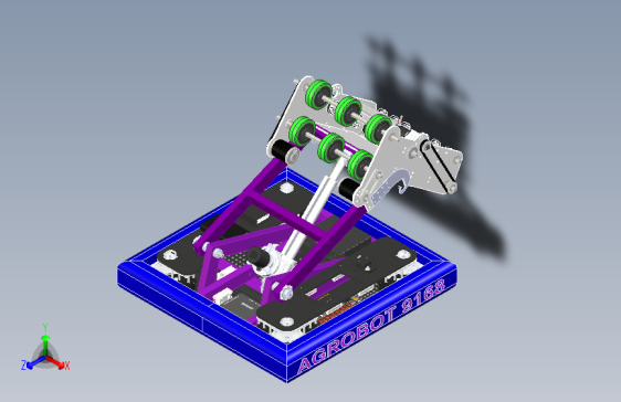 FRC 9168 AGROBOT比赛机器小车