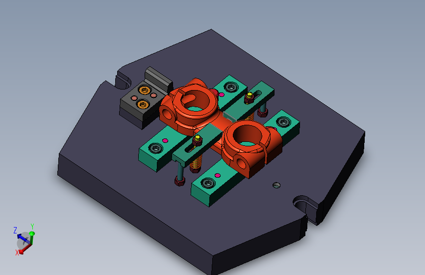 前钢板弹簧吊耳铣槽夹具设计【含三维】