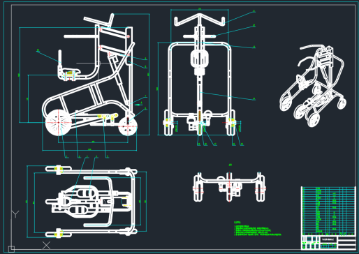 下肢康复训练自行车 100