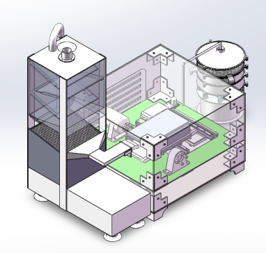 强化研磨料回收