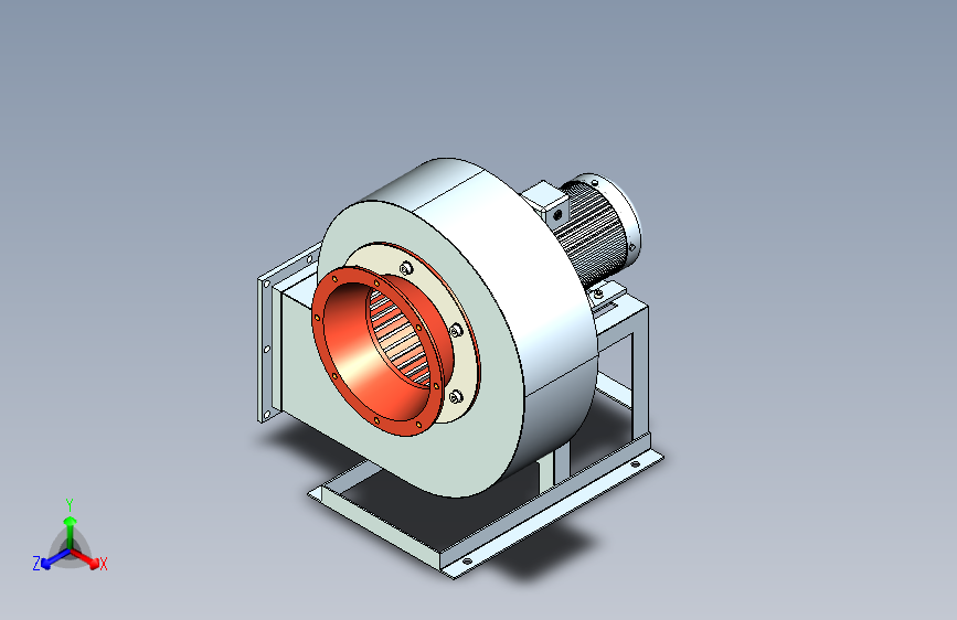 CF-11型低噪声多翼离心式通风机CF-11-3.5
