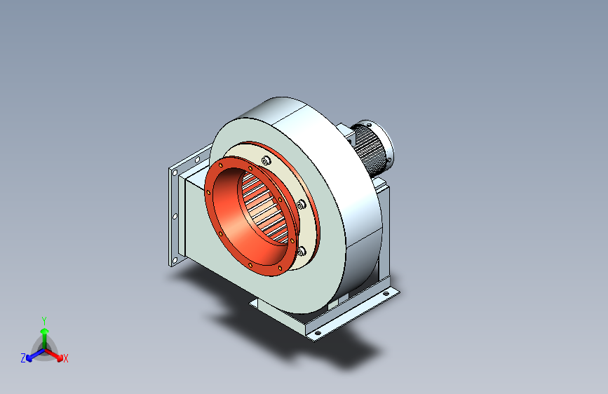 CF-11型低噪声多翼离心式通风机CF-11-3