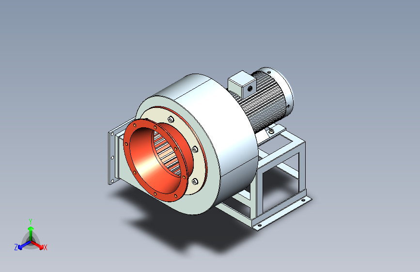 CF-11型低噪声多翼离心式通风机CF-11-1.5