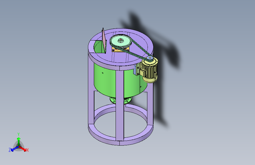 牧草种子包衣机