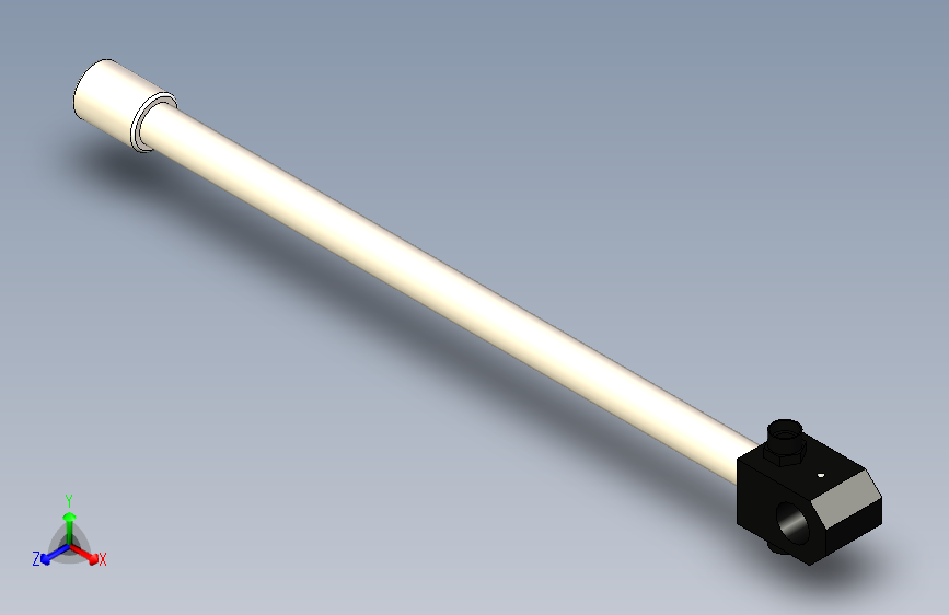 三级液压伸缩杆