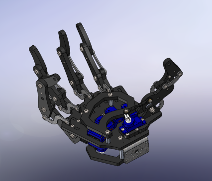 五自由度仿生机械手