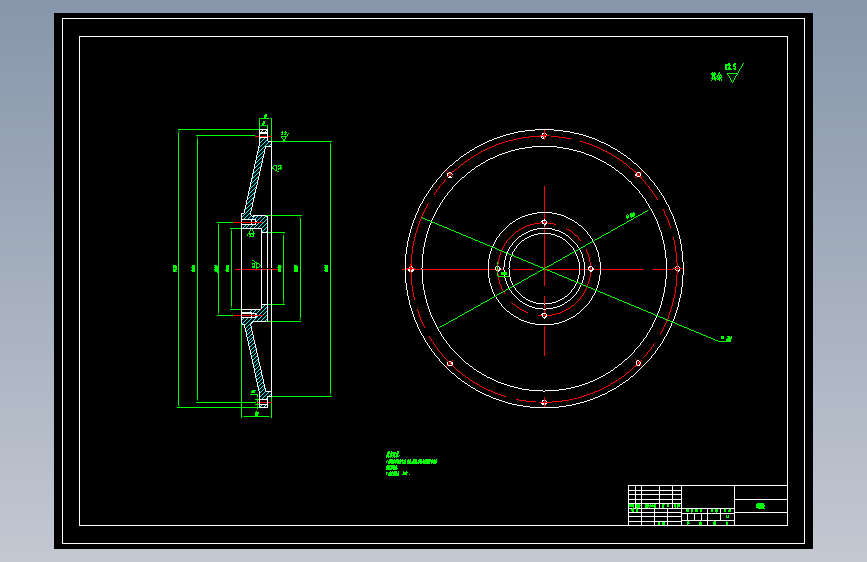 煤矿用电动滚筒结构设计cad图说明书机械非标设备装置配行星