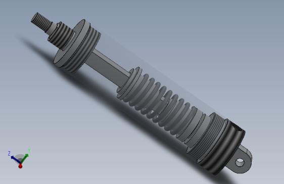A0000650-圆形气缸（单作用）（带方杆）32x(9.5x9.5)x32毫米