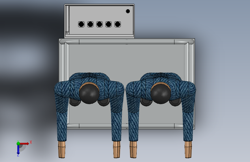 A0000648-迷你伸缩高空作业平台(紧凑型高空作业车) 俯视图