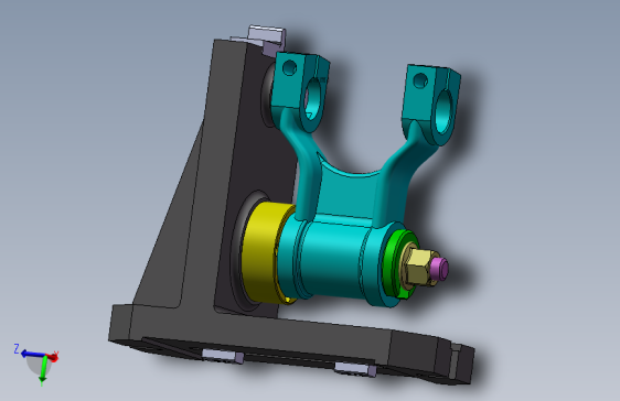 后钢板弹簧吊耳加工工艺及铣4mm槽夹具设计【含三维SW模型】【优秀】