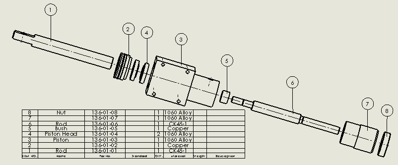 专用微型气缸(双杆)(调节行程)40x20x55mm