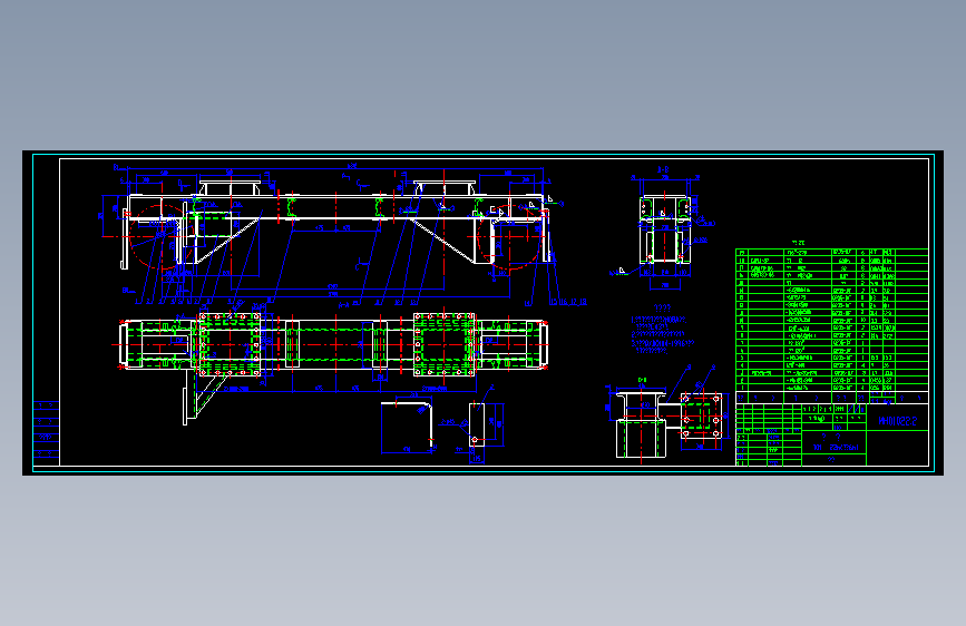 MH10t-22m葫芦门式起重机