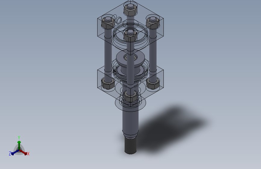 A0000668-转向横拉杆液压缸 40x22x41毫米