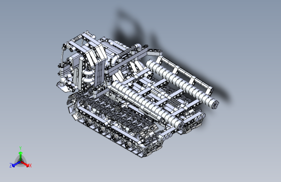乐高玩具的装甲车设计模型