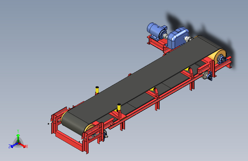 皮带输送机模型