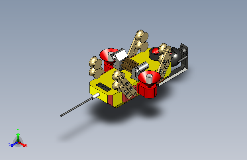 升降负重机器人