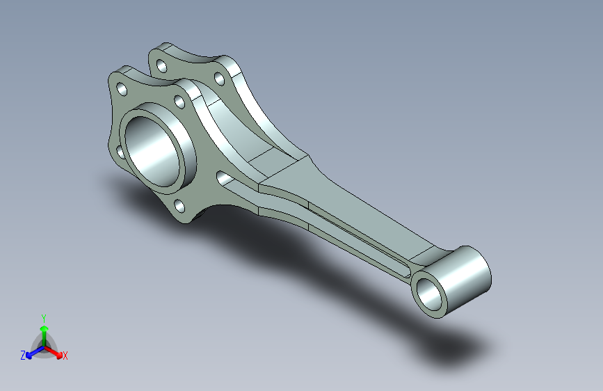 星形发动机总成