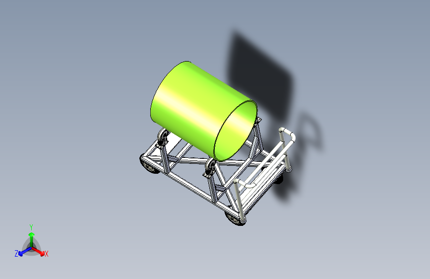 下水道水泥管推车