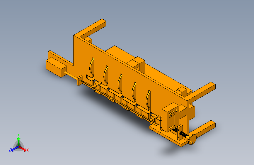 圆形竹制品定尺机
