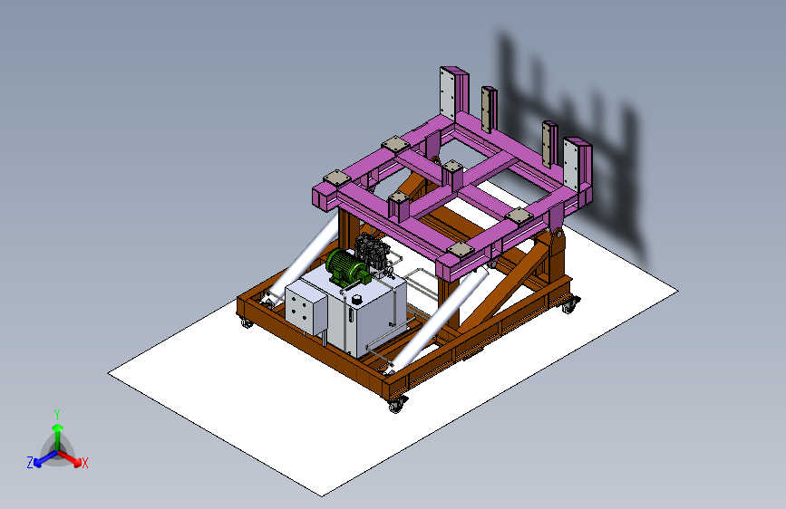 90度大型翻转台
