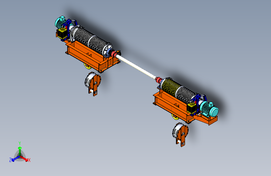QW2x250kN固定卷扬式启闭机