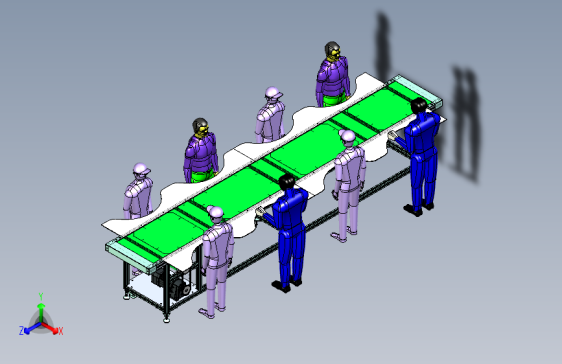 产品装配生产线（最新款）