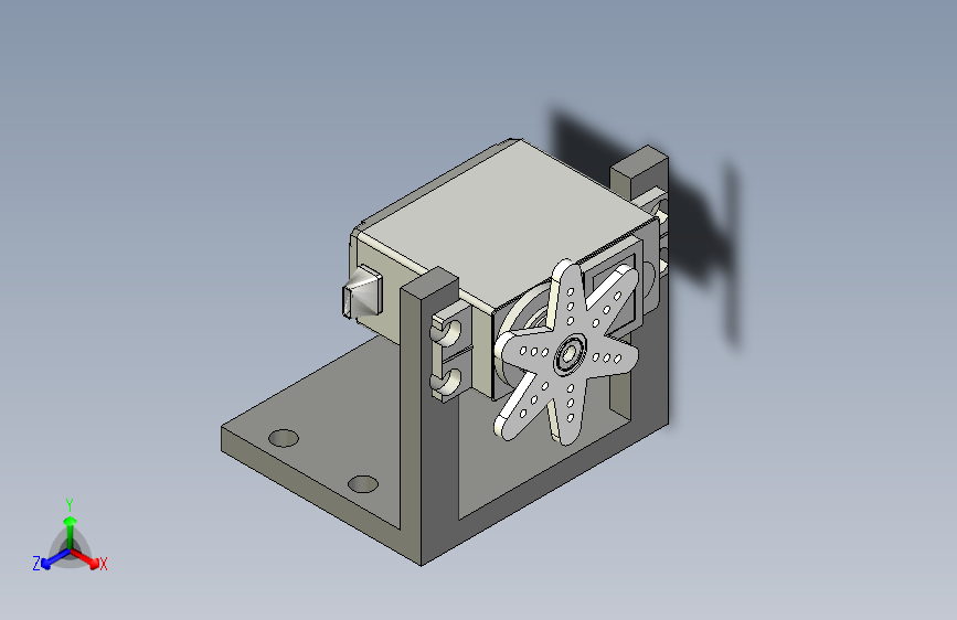 舵机(精密量仪量取的数据)