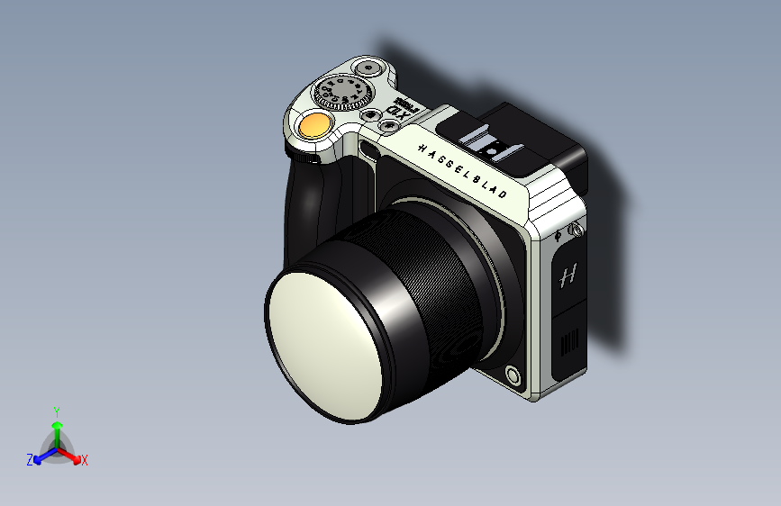 相机造型模型 Hasselblad X1D