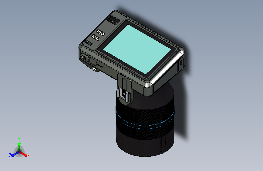 相机造型模型 Lytro illum