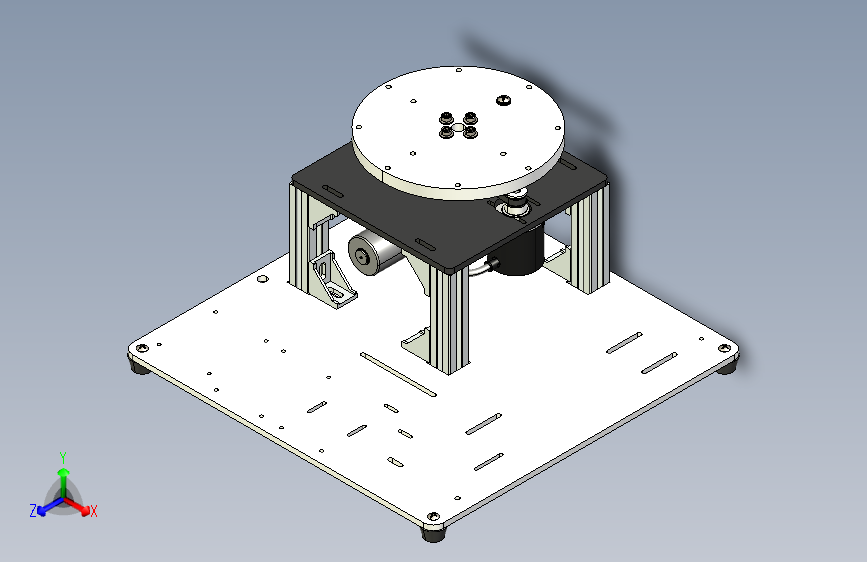 分度转台（直流电机驱动