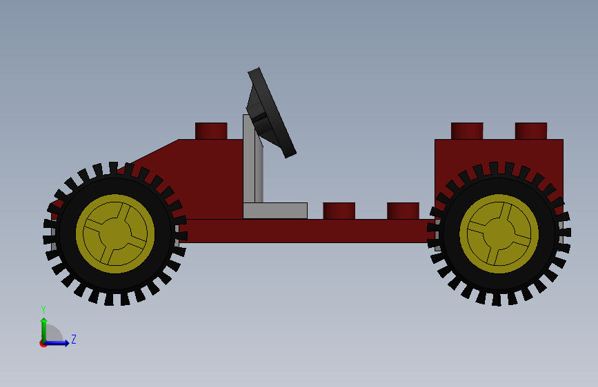 A0000721-乐高风格玩具车