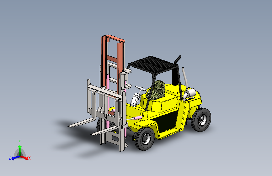 高精度电动叉车