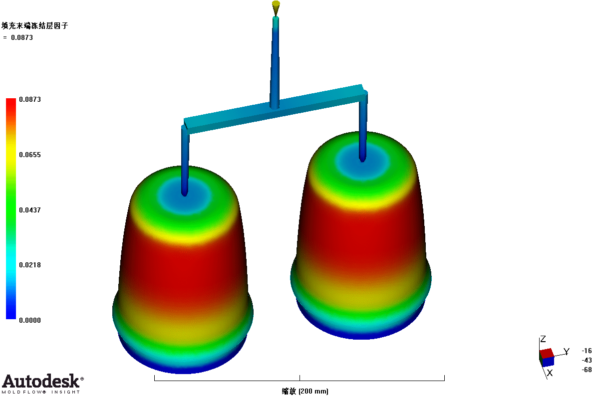 水杯注射成型工艺分析及模具设计【模流分析】150