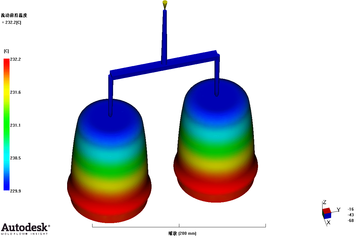 水杯注射成型工艺分析及模具设计【模流分析】150