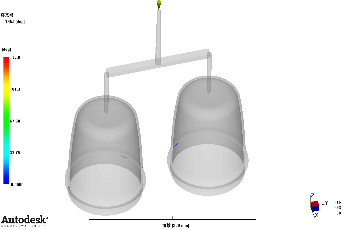 水杯注射成型工艺分析及模具设计【模流分析】150