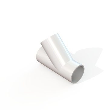 A2000962-多套管接头库WYE LATERAL, PVC, SCH 40-包含13种配置尺寸