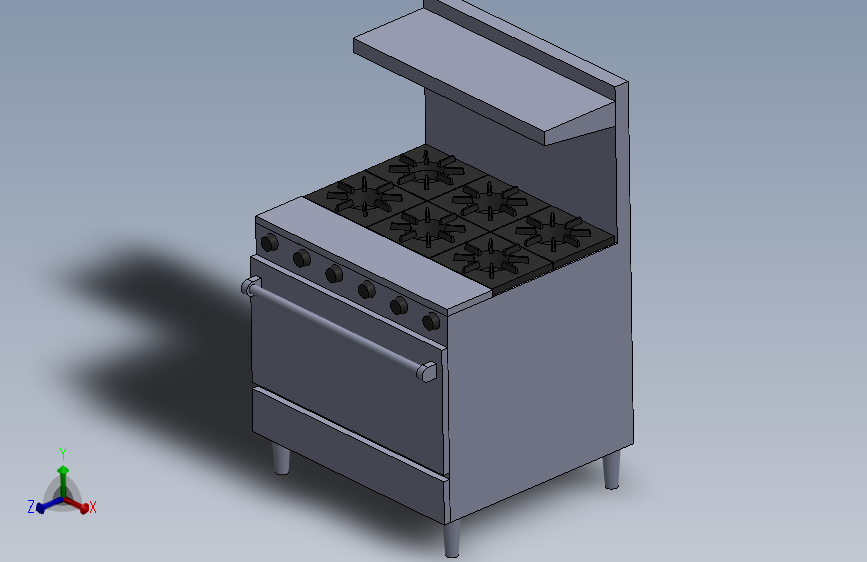 A3000886-6头炉灶燃气灶