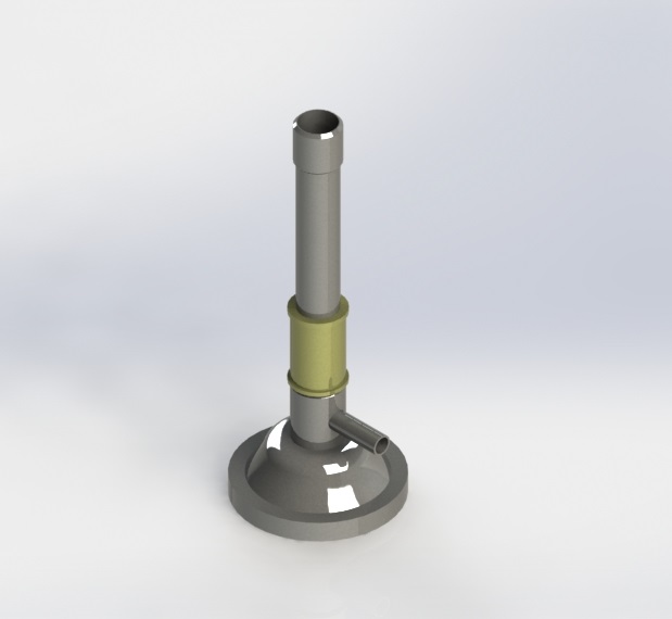 A3000913-中间可调节的烧瓶酒精灯