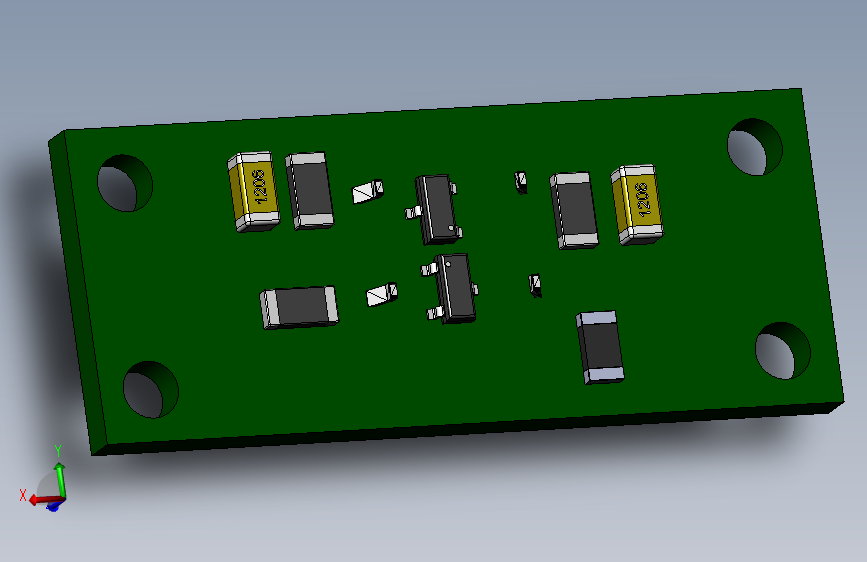 A3001069-一键按钮 开关机电路板
