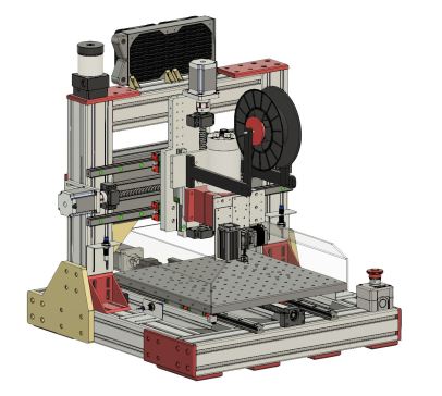 A3001081-CNC 3D打印机和激光切割机多用途机器