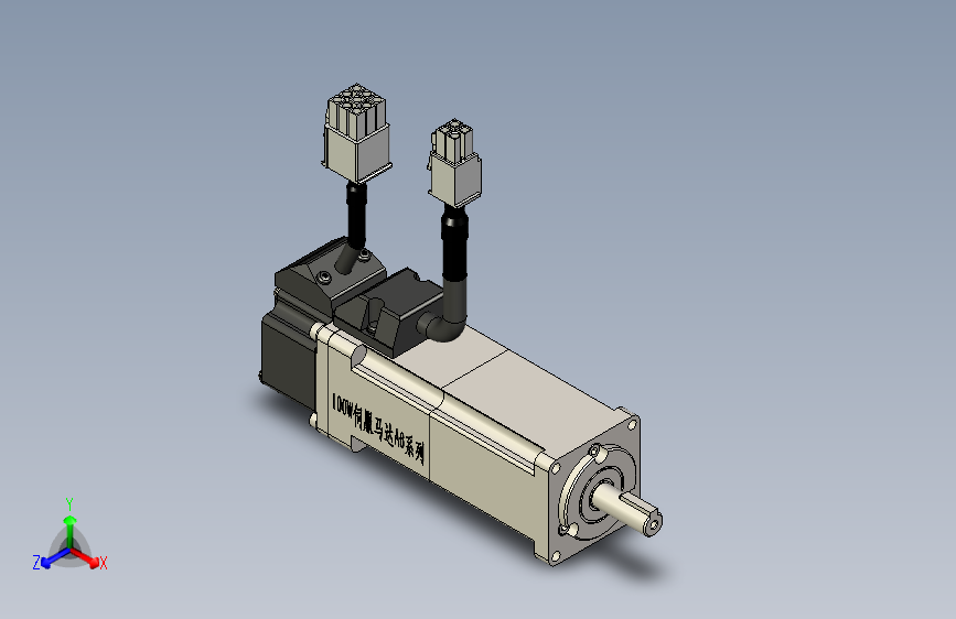 松下-100W带刹车-MSMF012L1V2M