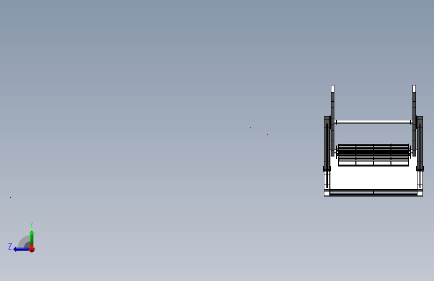 娱乐设施高空揽月的机械设计(sw+说明书+cad)
