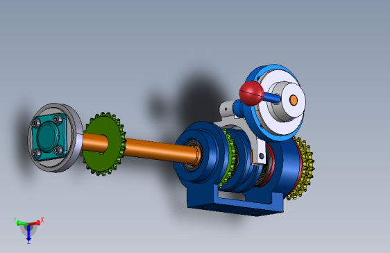 传动轴(含花键连接、键槽及螺栓等 STP格式+附平面工程图