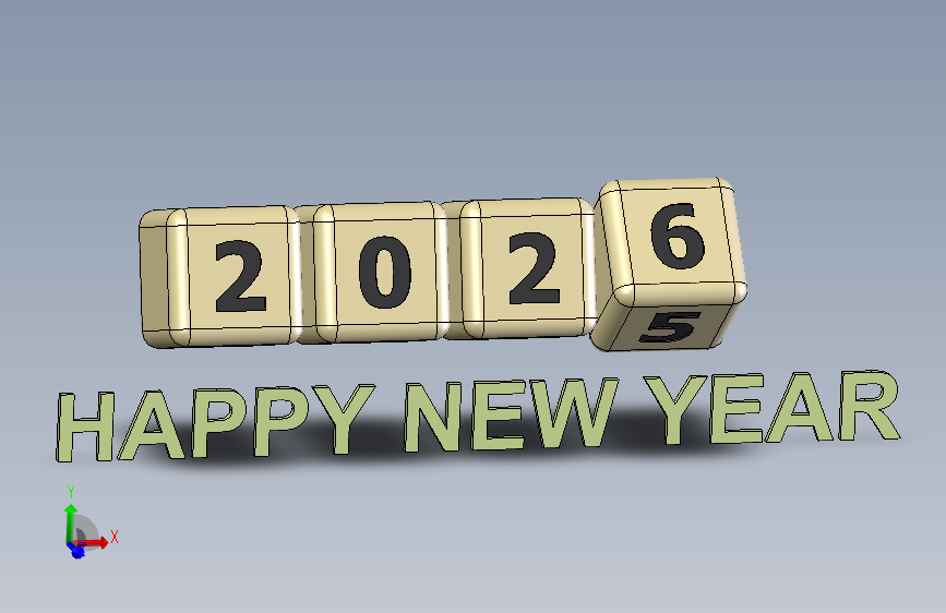 新年快乐 Inventor