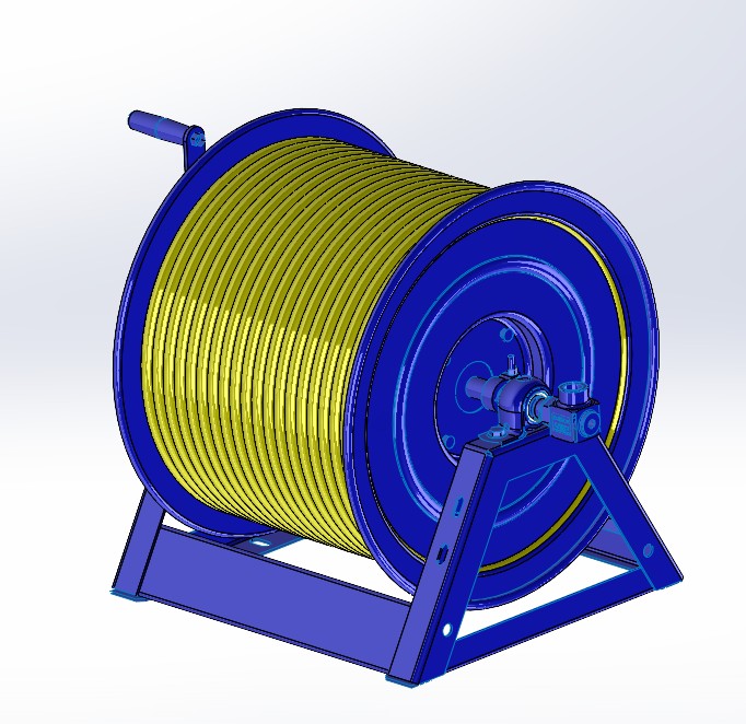 空气呼吸软管卷盘 工业用可伸缩卷盘 stp